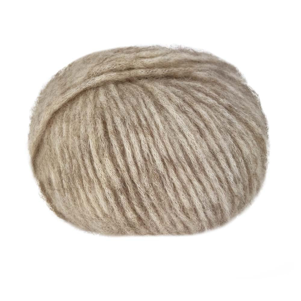 Natura Alpaca - 31140 - ljósbrúnn - Merino ull, alpaca og bómull nýtt í verslun
