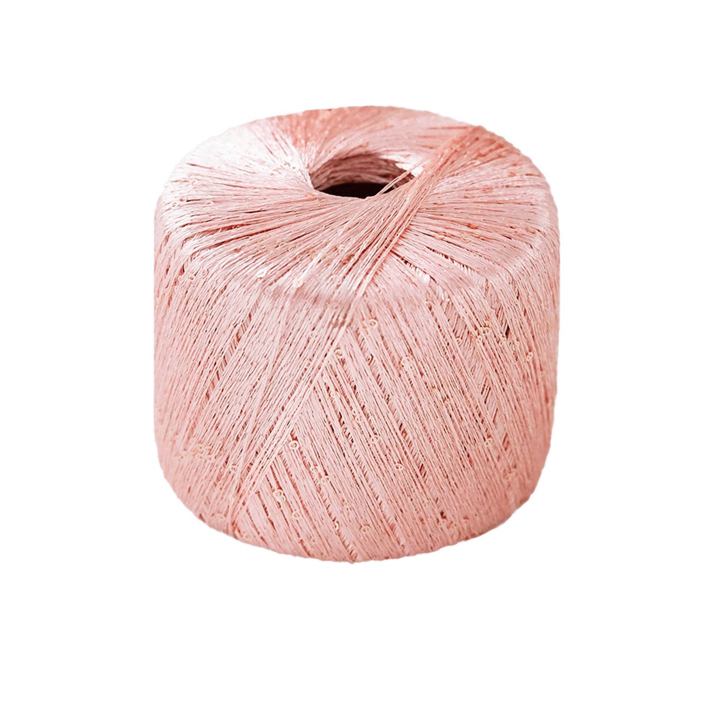 Paillettes - pallíettugarn - 8933 duftbleikur - Nýr litur