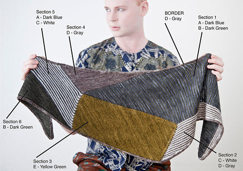 Námskeið í sjalaprjóni Stephen West - Vertices Unite