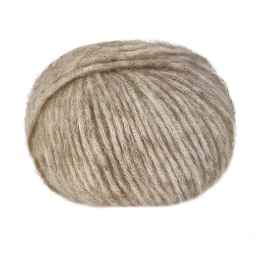 Natura Alpaca - 31140 - ljósbrúnn - Merino ull, alpaca og bómull nýtt í verslun