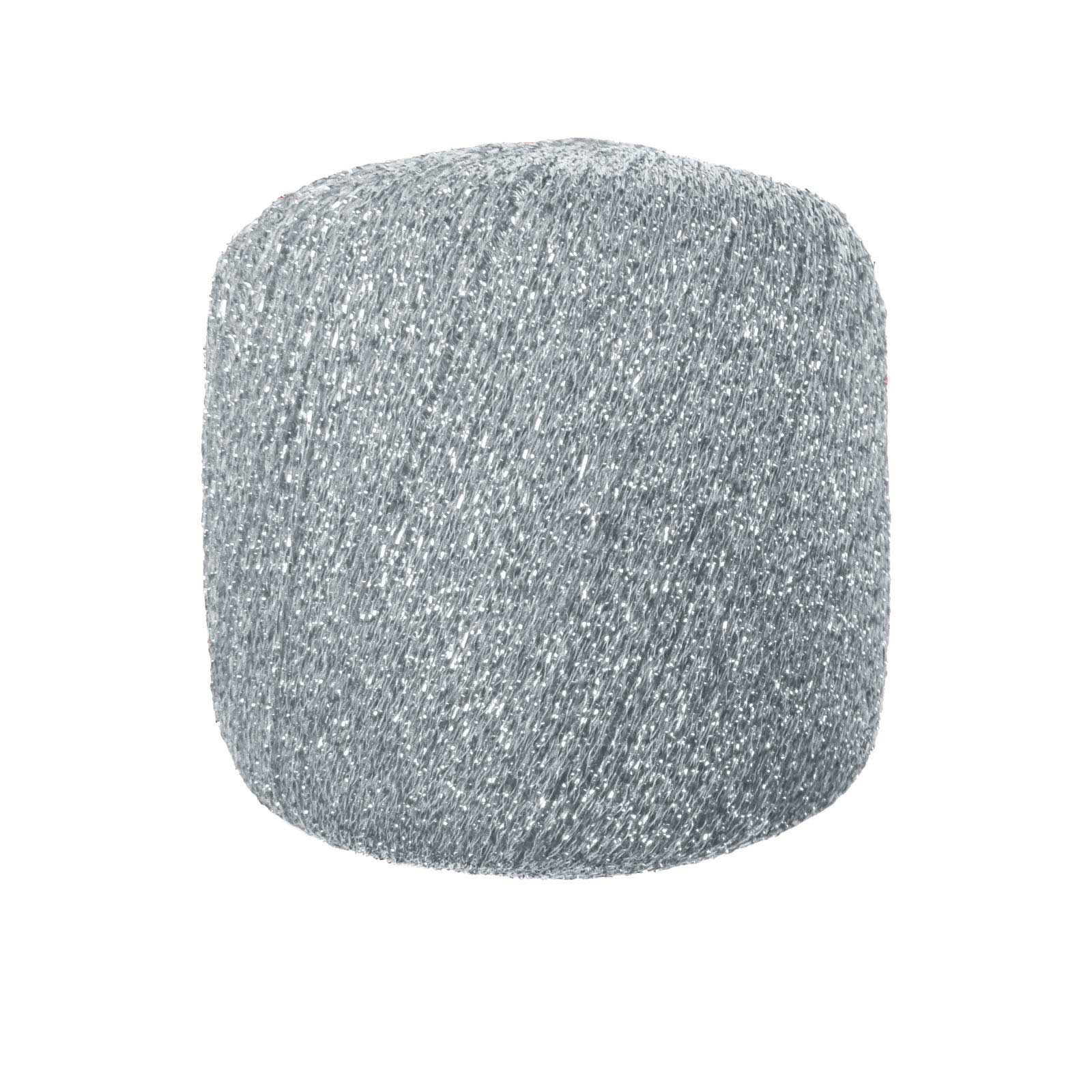New Glitter silfur glitgarn