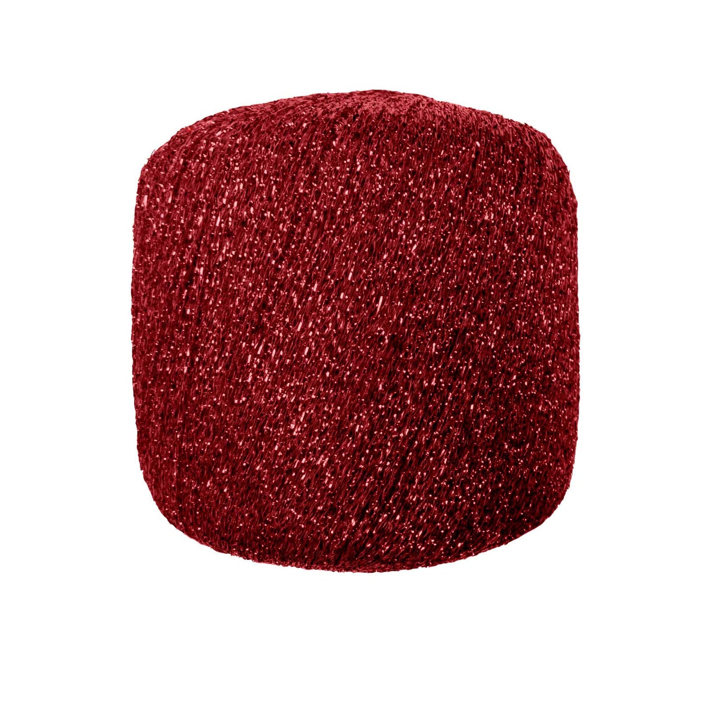 New glitter 8585 rautt glitgarn